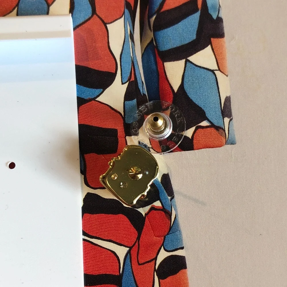 Authentic Kate Spade New on card hamburger stud earrings.